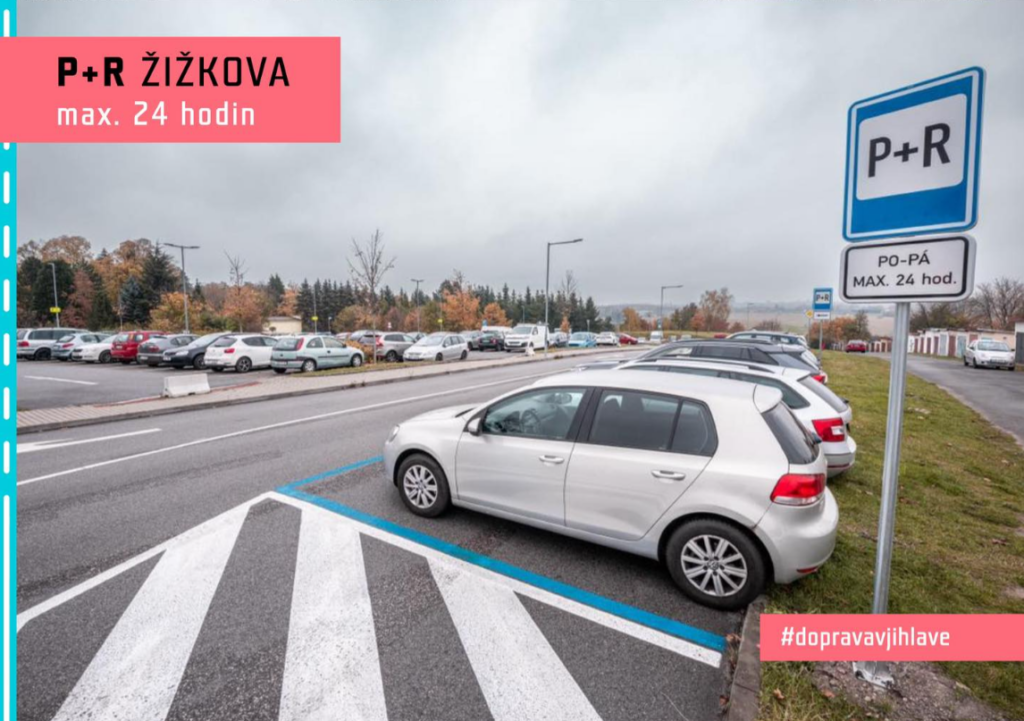 parkování v Jihlavě